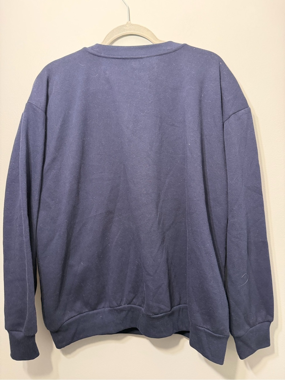 Disney Navy Winnie the Pooh Holiday Crewneck Sweatshirt - Picture 4 of 4